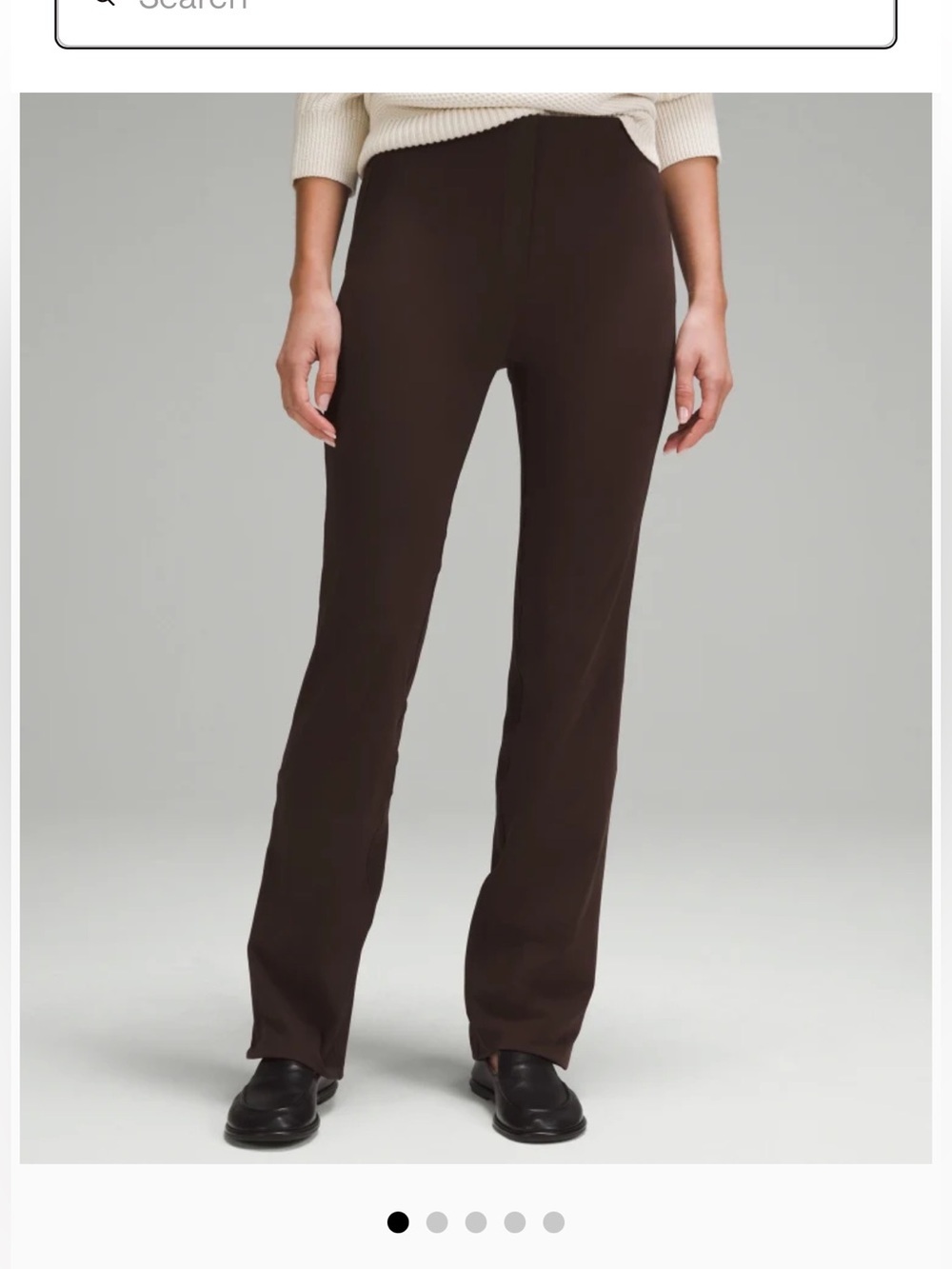 lululemon athletica Women's Dark Brown High-Rise Leggings